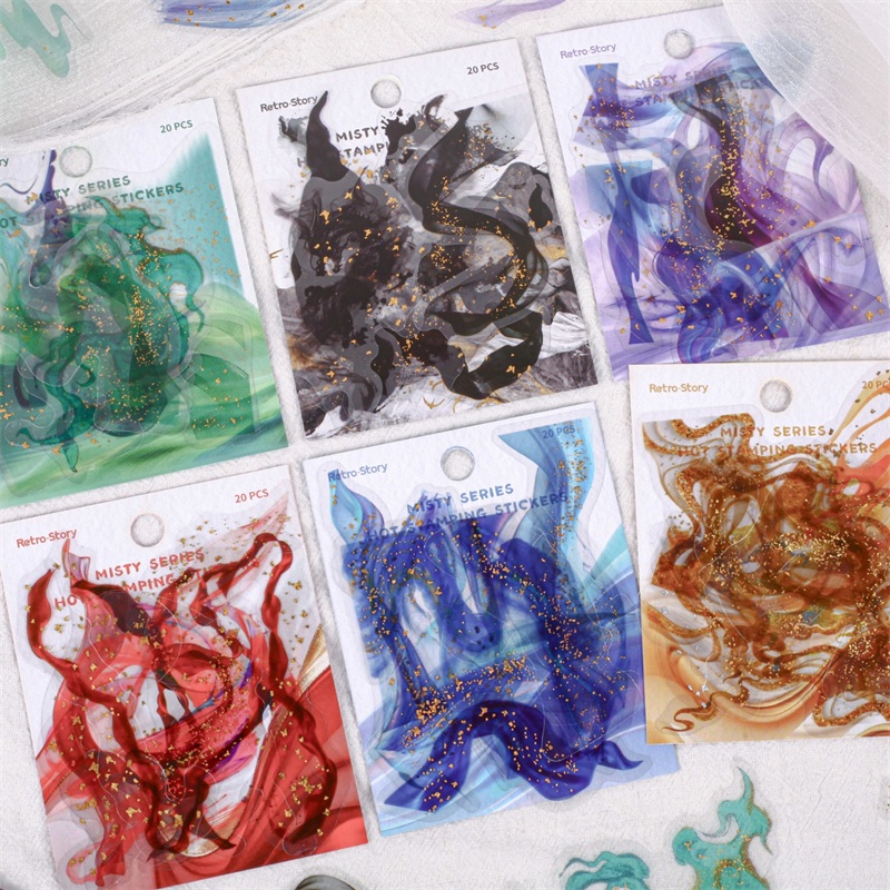 Embellishments For Scrapbooking - 20 piezas de cinta de estampado