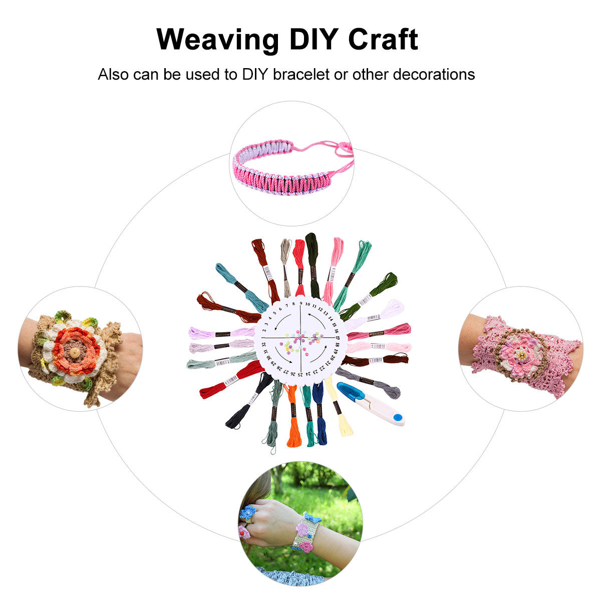 Kit para hacer pulseras de la  - Embroidery Craft reseña y precio