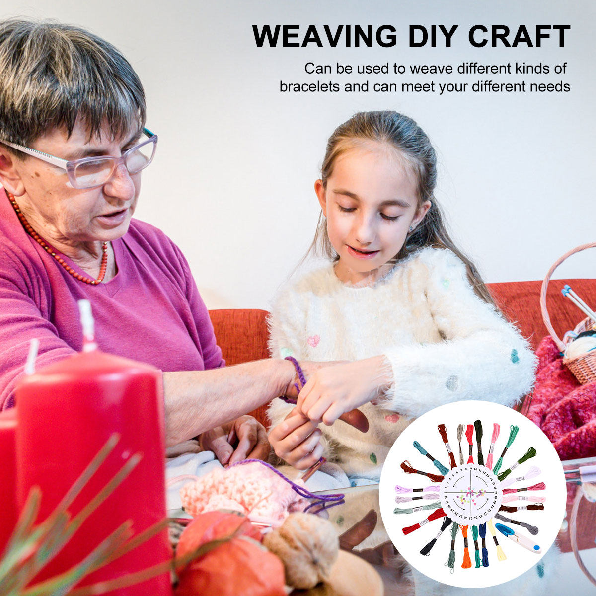Kit para hacer pulseras de la  - Embroidery Craft reseña y precio