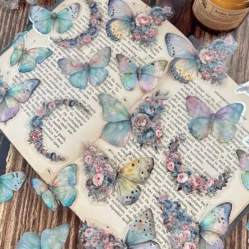 30 unids/pack Vintage mariposa - Embellishments For Scrapbooking reseña y precio